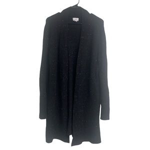 Old Navy Black Knit Long Cozy Cardigan Sweater